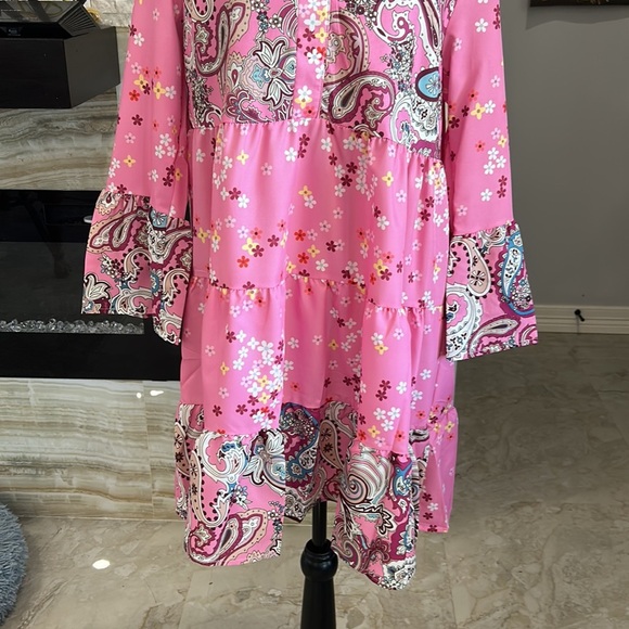 Women’s Boho Spring/ Summer‎ Dress. Size L - Picture 4 of 12